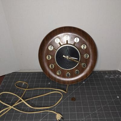 Mid-Century Wall Clock