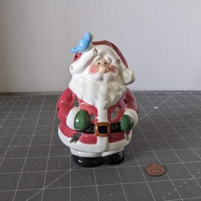 Santa Votive Holder