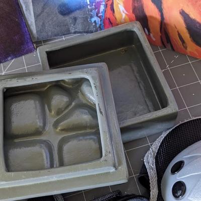 Books, Knee Pads, and Art Bundle