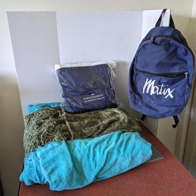 Blanket and Backpack Bundle