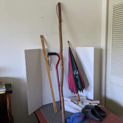 Umbrella & Walking Stick Bundle