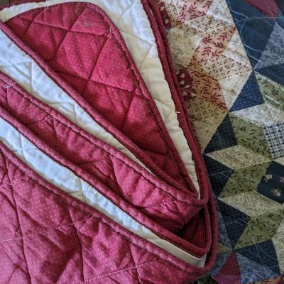 Quilt and Fire Place Tools