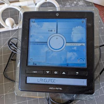 Acurite Weather, Outlet Adapter, and Hooks
