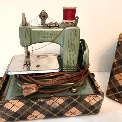 Lot #21 Vintage Betsy Ross Child's Sewing Machine in original box