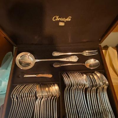Christofle Marly Silverware Set