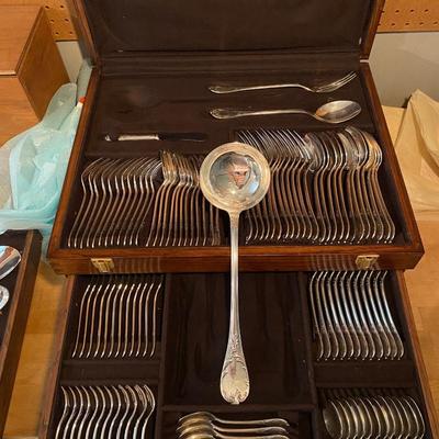 Christofle Marly Silverware Set