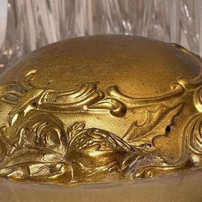 Uranium glass tobacco jar