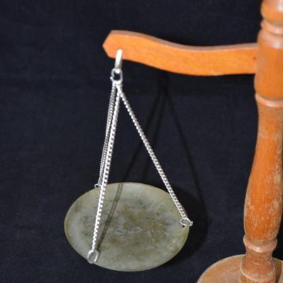 Vintage Decorative Scales of Justice Balance Scale 10"