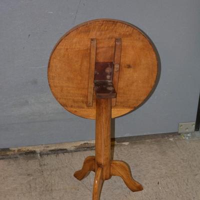 Small Vintage Tilt-Top Table