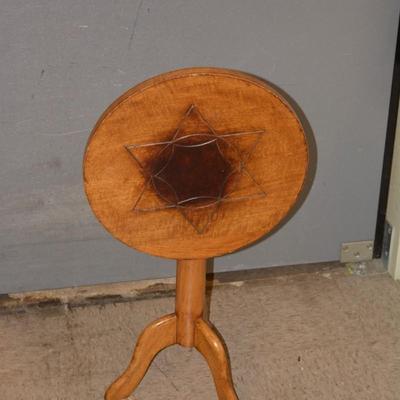 Small Vintage Tilt-Top Table