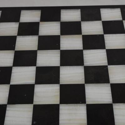 Quartz & Agate Chess Pieces and Board