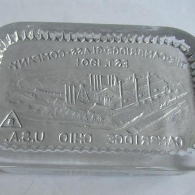Lot 306:  Older Cambridge Glass Company Glass Paperweight