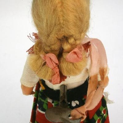 Vintage Wind-Up Mechanical doll