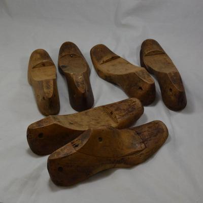 Lot of Antique Women's Shoe Lasts