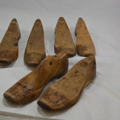 Lot of Antique Women's Shoe Lasts