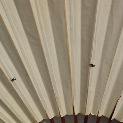 Large Vintage Decorative Asian Folding Fan
