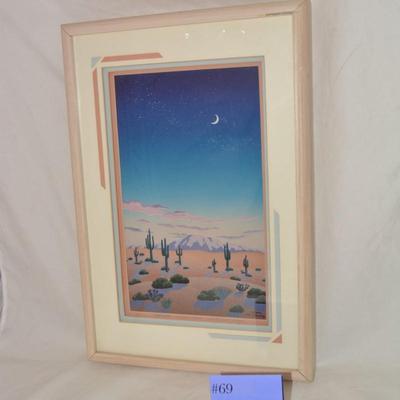 Joanne Casey Framed & Matted 1992 Signed Print 24/1000
