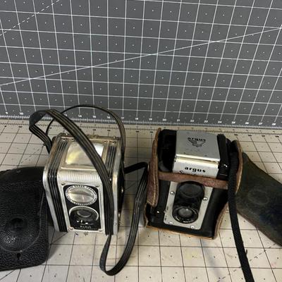 ARGUS & Kodak Box Camera (2) 