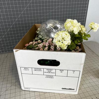 Box of Decorative Florals 