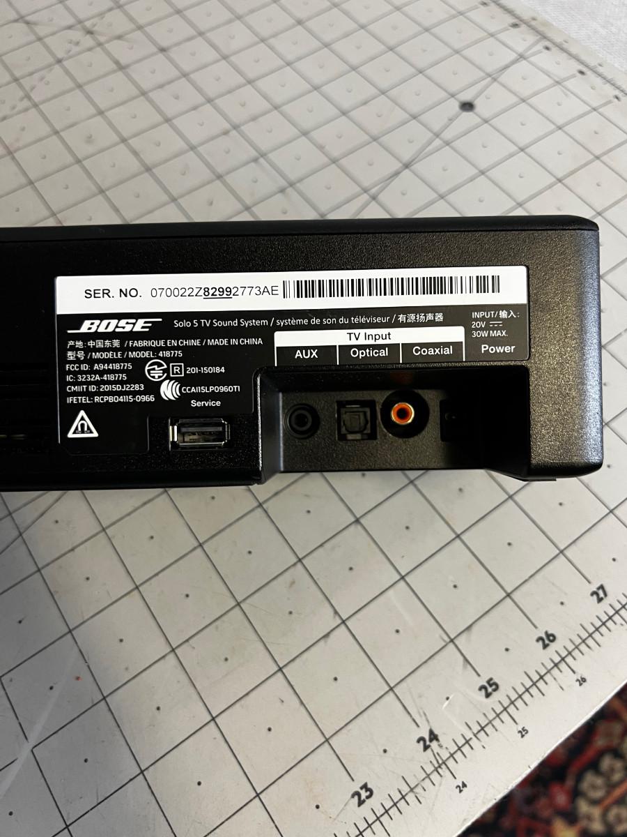 Bose Speaker Bar