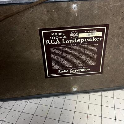 RCA Antique Loud Speaker 