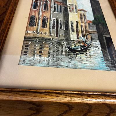 Oil on Board  Venice by Crespi 