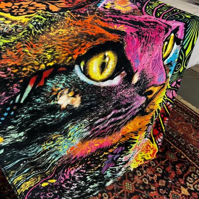 Psychedelic CatTowel 
