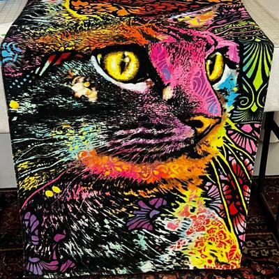  Psychedelic CatTowel 