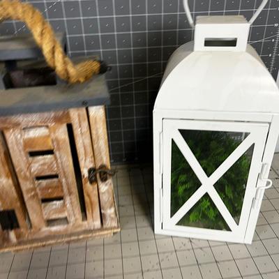 3 Candle Lanterns 