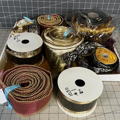 Tray Lot of Ribbons