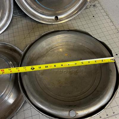 Set of 4 Vintage Hubcaps