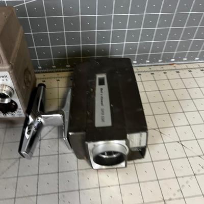 3 Bell & Howell Movie Cameras VINTAGE 