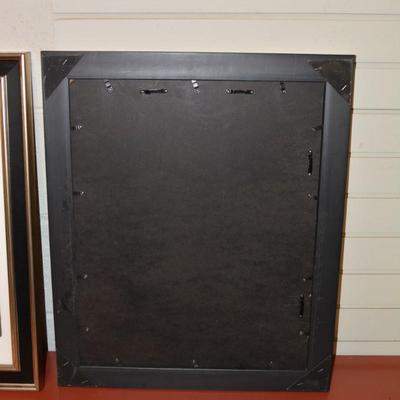 Set of 2 Vintage/Antique Chinese Floral Silk Embroidery, Framed & Matted