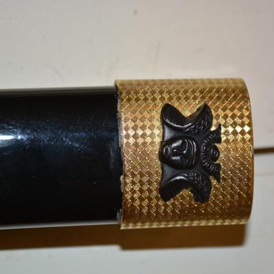 440 Stainless Steel Decorative Samurai Sword Katana As Is 40â€