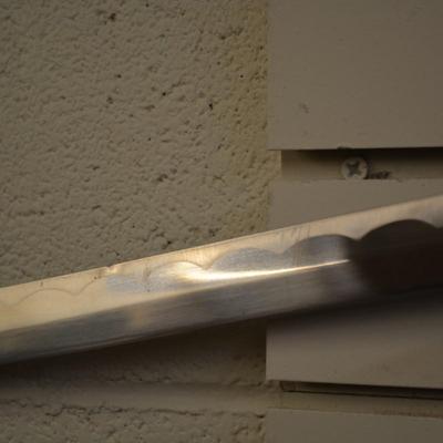 440 Stainless Steel Decorative Samurai Sword Katana As Is 40â€