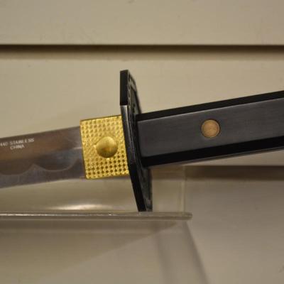 440 Stainless Steel Decorative Samurai Sword Katana As Is 40â€