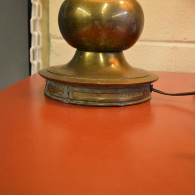 Matching Brass STIFFEL End Table Lamps