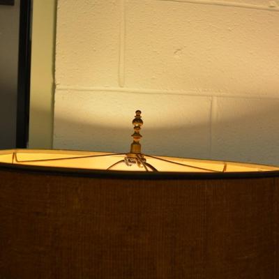 Matching Brass STIFFEL End Table Lamps