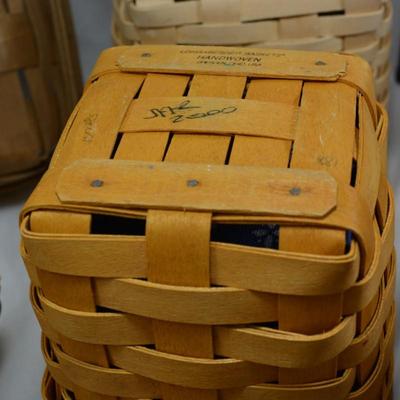 Large Lot of Longaberger Baskets