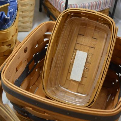 Large Lot of Longaberger Baskets