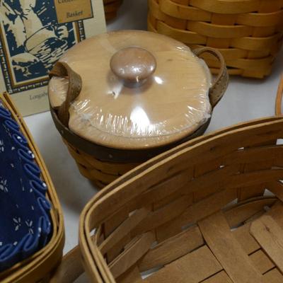 Large Lot of Longaberger Baskets