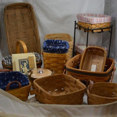 Large Lot of Longaberger Baskets