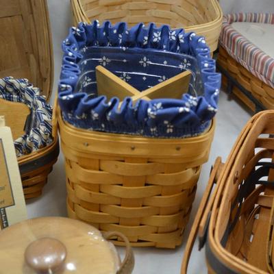 Large Lot of Longaberger Baskets