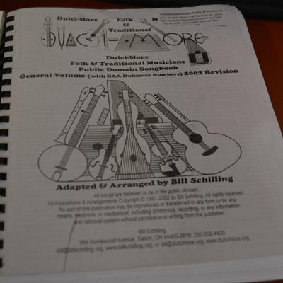 Tom Scanlan Dulcimer No. 127 with Case & Sheet Music