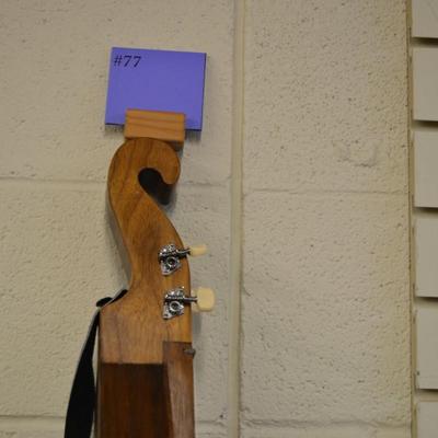 Tom Scanlan Dulcimer No. 127 with Case & Sheet Music