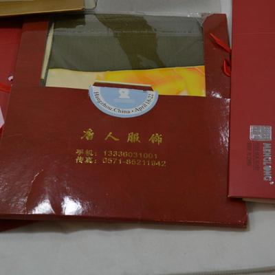 Lot of New Chinese Silk Scarves