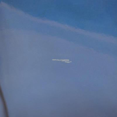 Giant Blue Glass Medicine Bottle Vase