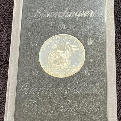 1972-S Eisenhower Silver Proof Dollar