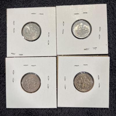 4 Uncirculated Dimes
