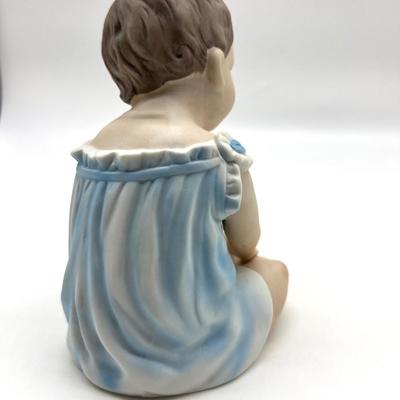 Vintage 7 Inch Porcelain Piano Babies
